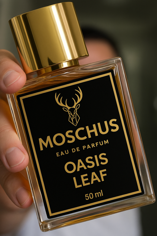 MOSCHUS Oasis Leaf Eau de Parfum – 50ml | Fresh Citrus Green Unisex Perfume | Long Lasting