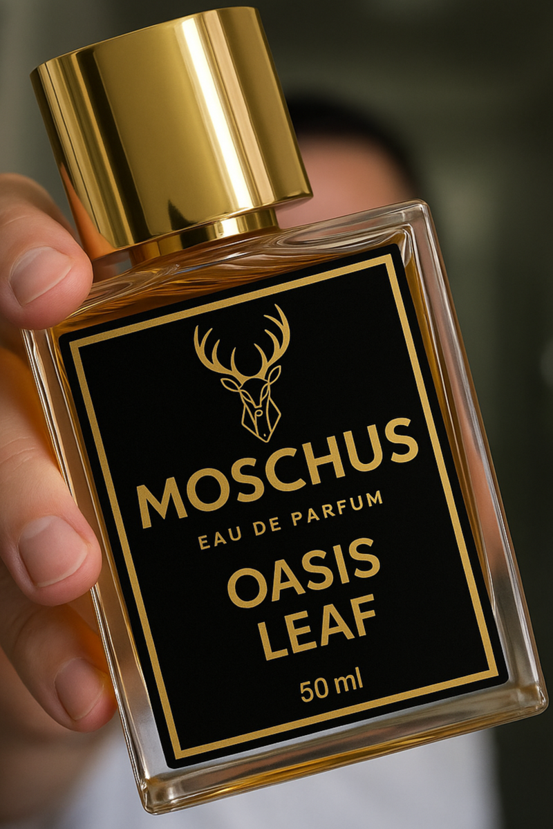 MOSCHUS Oasis Leaf Eau de Parfum – 50ml | Fresh Citrus Green Unisex Perfume | Long Lasting