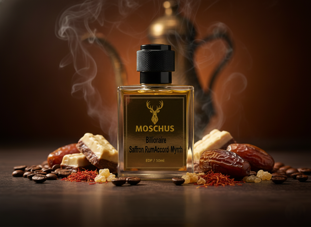Billionaire – Arabian Coffee Spiced Gourmand Eau de Parfum | Unisex Long-Lasting Luxury Scent by MOSCHUS