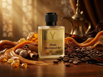 Billionaire – Arabian Coffee Spiced Gourmand Eau de Parfum | Unisex Long-Lasting Luxury Scent by MOSCHUS