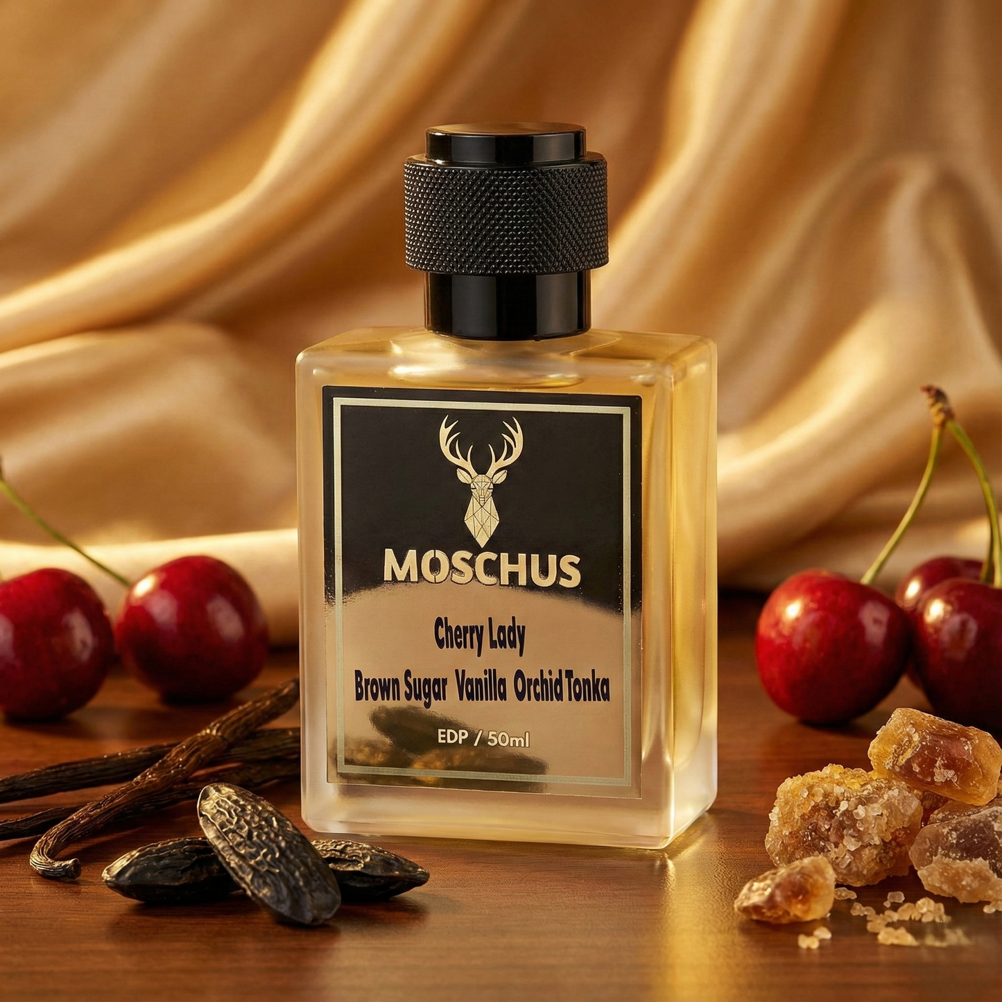 Cherry Lady Eau de Parfum – Sweet Cherry Vanilla Perfume for Women | Long-Lasting Signature Scent by MOSCHUS