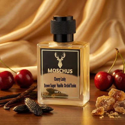 Cherry Lady Eau de Parfum – Sweet Cherry Vanilla Perfume for Women | Long-Lasting Signature Scent by MOSCHUS