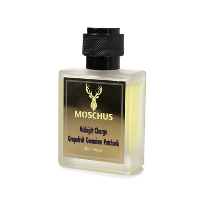 Midnight Charge Eau de Parfum – Sweet Spicy Fresh Perfume for Men | Long-Lasting Magnetic Scent by MOSCHUS