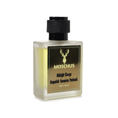 Midnight Charge Eau de Parfum – Sweet Spicy Fresh Perfume for Men | Long-Lasting Magnetic Scent by MOSCHUS