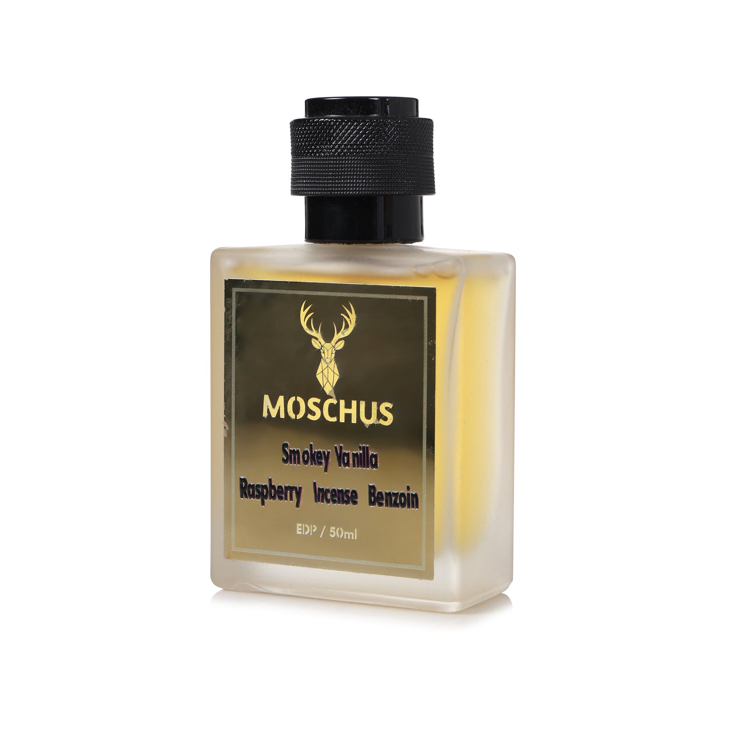 MOSCHUS Smokey Vanilla Eau de Parfum – Smoky Amber Vanilla Perfume for Men & Women Unisex