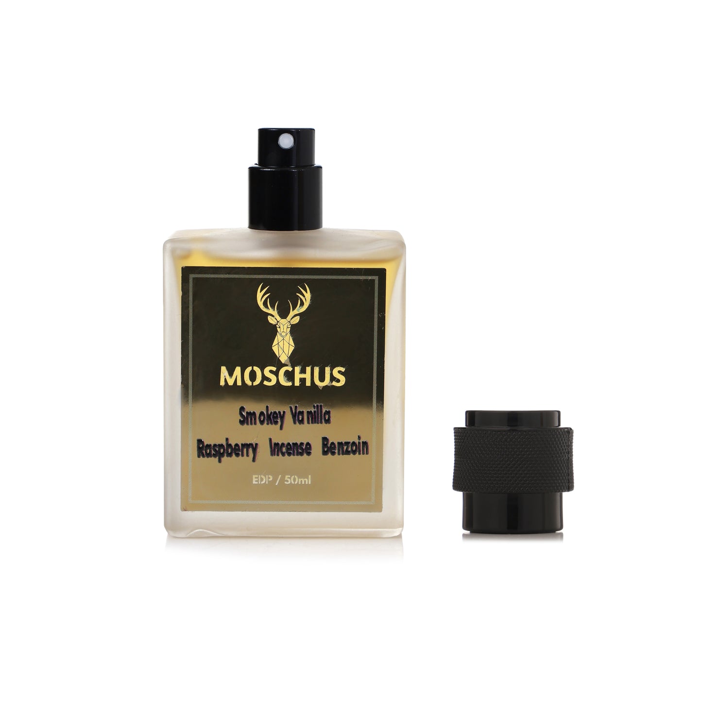 MOSCHUS Smokey Vanilla Eau de Parfum – Smoky Amber Vanilla Perfume for Men & Women Unisex