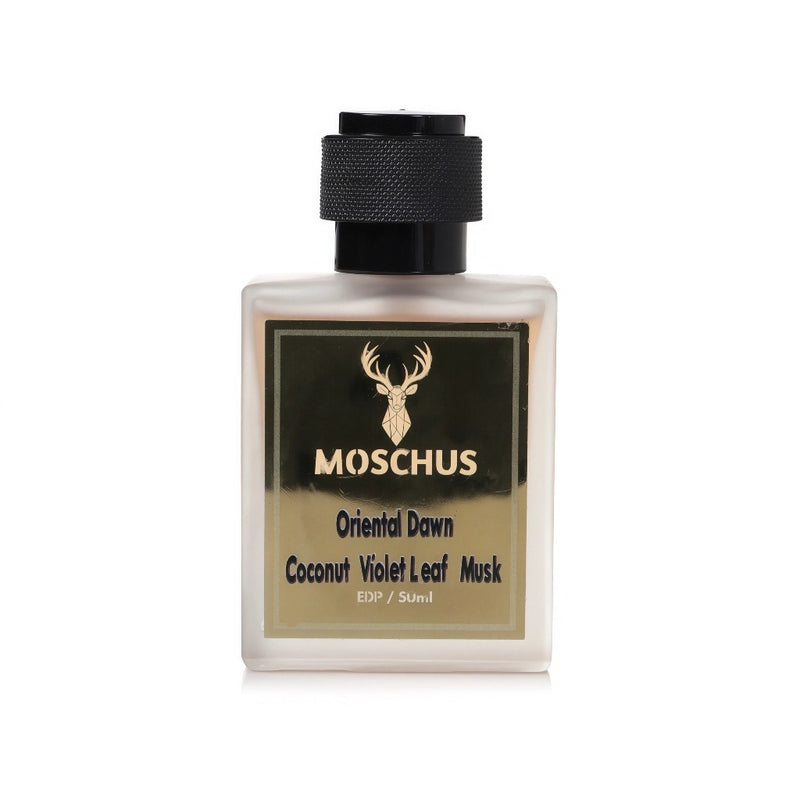 Oriental Dawn Eau de Parfum – Creamy Vanilla Floral Perfume | Unisex Long-Lasting Oriental Gourmand Scent by MOSCHUS
