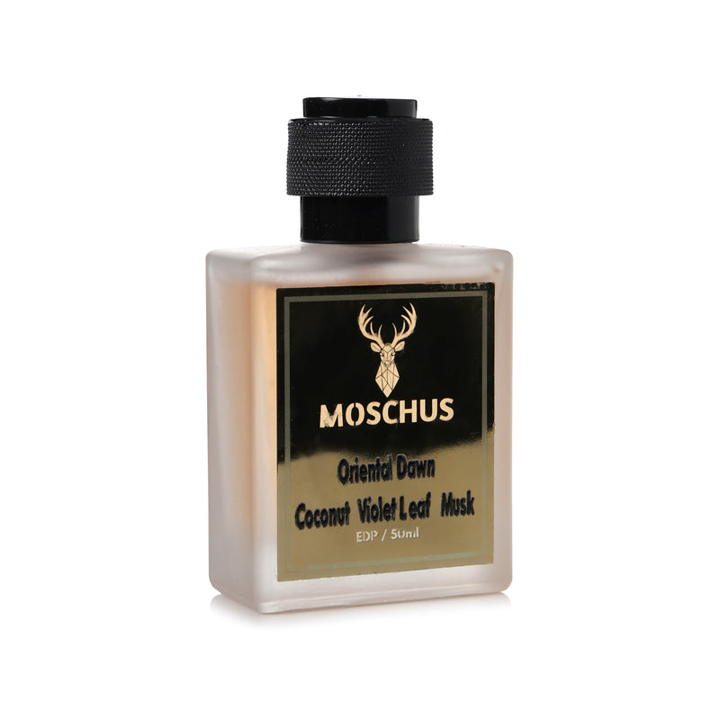 Oriental Dawn Eau de Parfum – Creamy Vanilla Floral Perfume | Unisex Long-Lasting Oriental Gourmand Scent by MOSCHUS