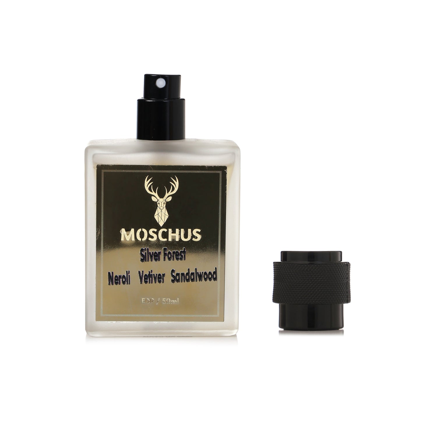 MOSCHUS Silver Forest Eau de Parfum - Woody Aromatic Luxury Perfume for Men
