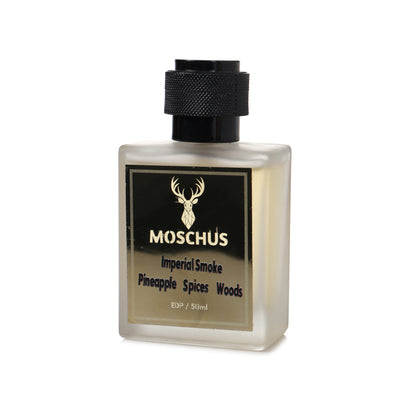 Imperial Smoke Eau de Parfum – Smoky Vanilla Woody Perfume | Long-Lasting Unisex Luxury Fragrance by MOSCHUS