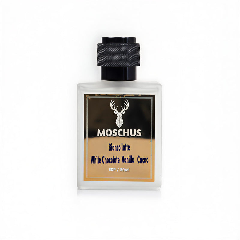 Bianco Latte Eau de Parfum – Creamy Sweet Gourmand Perfume | Long-Lasting Unisex Vanilla Chocolate Scent by MOSCHUS