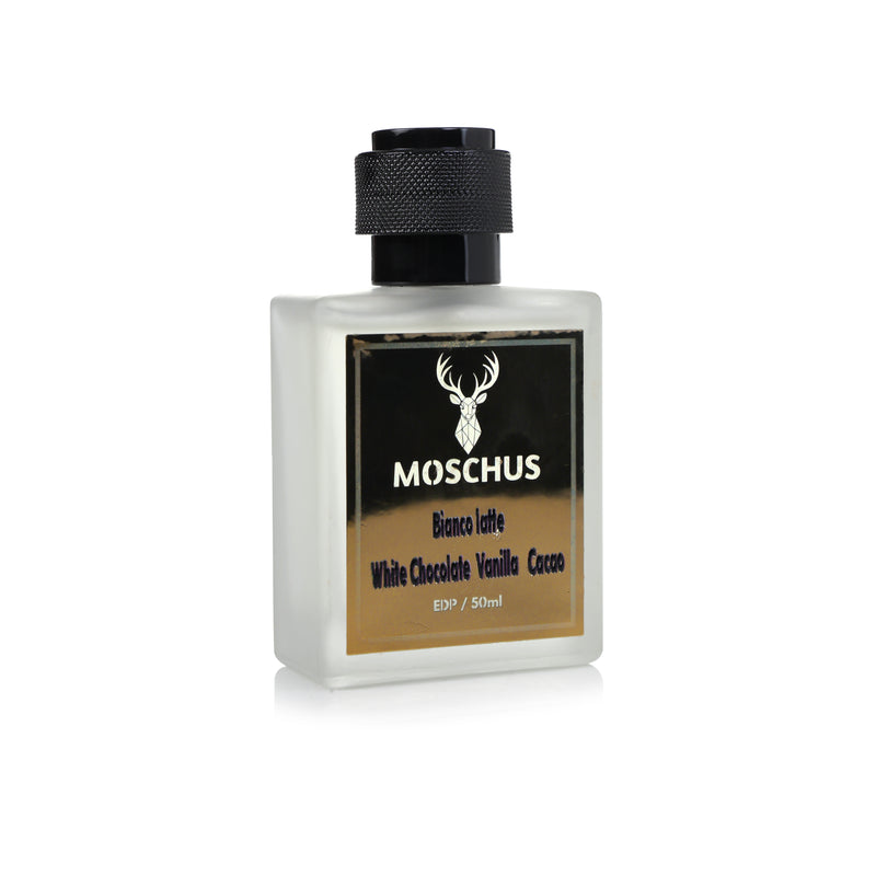 Bianco Latte Eau de Parfum – Creamy Sweet Gourmand Perfume | Long-Lasting Unisex Vanilla Chocolate Scent by MOSCHUS