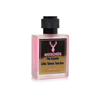 Pink Jacqueline Eau de Parfum – Sweet Floral Gourmand Perfume for Women | Long-Lasting Luxury Scent by MOSCHUS