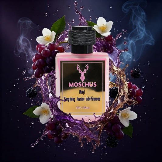 Meryl Eau de Parfum – Fresh Floral Woody Perfume | Unisex Long-Lasting Desert Breeze Scent by MOSCHUS