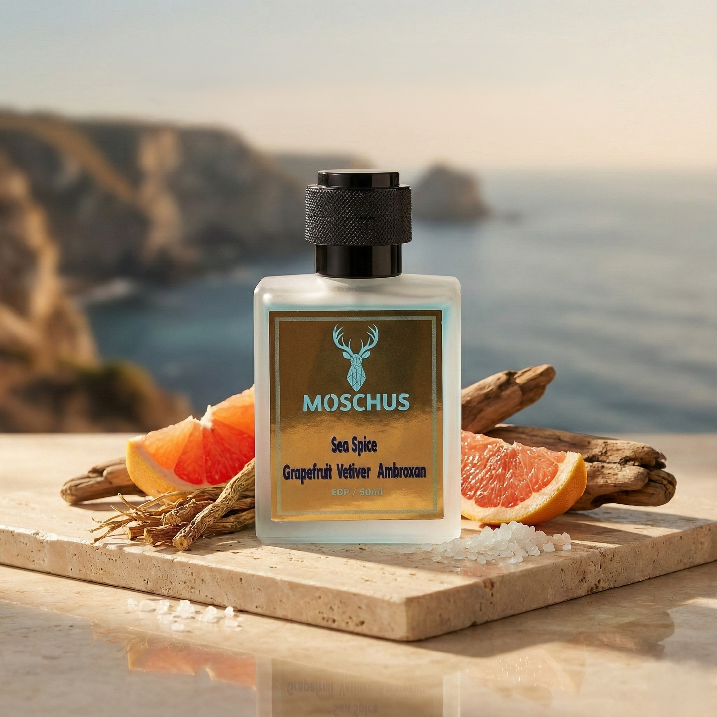 Moschus Sea Spice Eau de Parfum – Fresh Spicy Citrus Men's Perfume