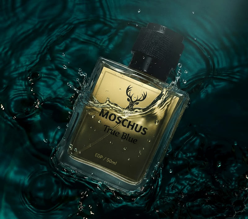 MOSCHUS True Blue Eau de Parfum – Luxury Long-Lasting Perfume for Men