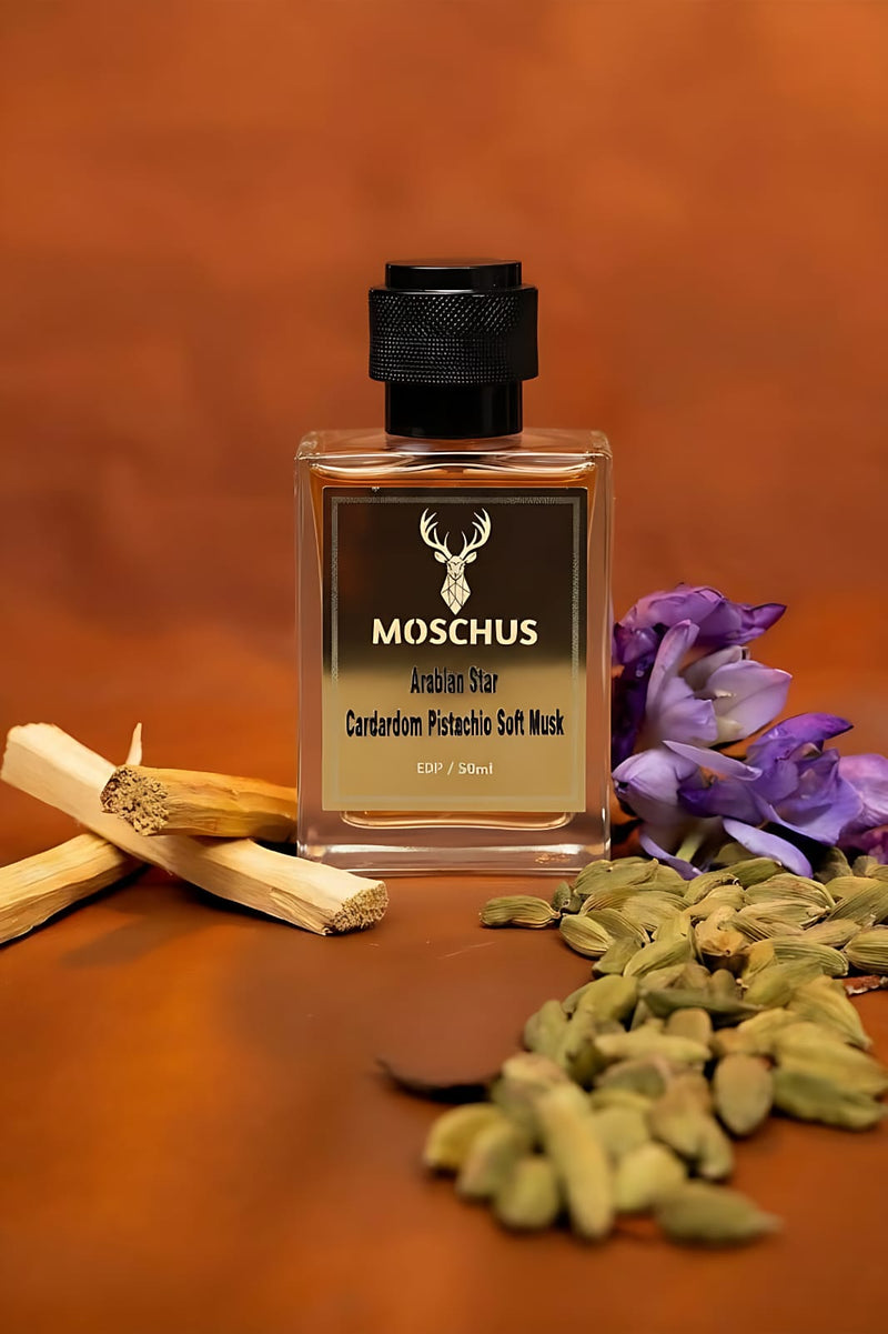 Arabian Star Eau de Parfum – Creamy Sweet Oriental Perfume | Unisex Long-Lasting Luxury Scent by MOSCHUS